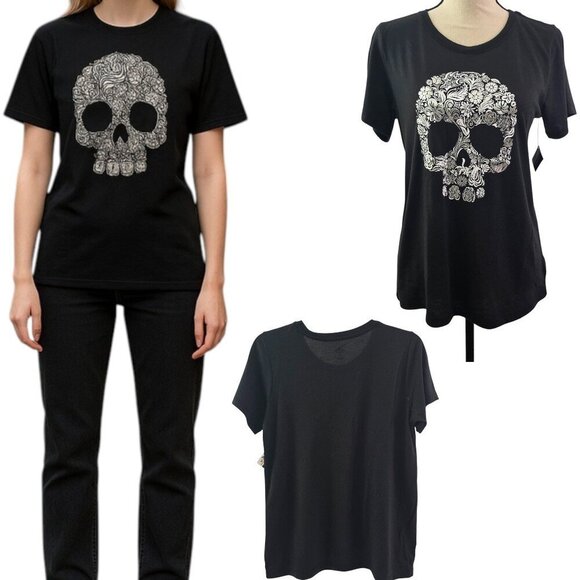 Way to Celebrate Halloween Tee Women’s Graphic Print T-Shirt - Various Sizes NWT - Picture 1 of 16